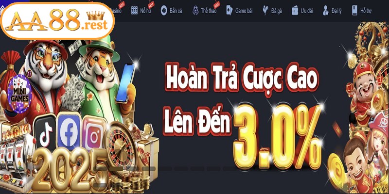 Lợi ích nhận được khi bạn đăng ký AA88 để trải nghiệm